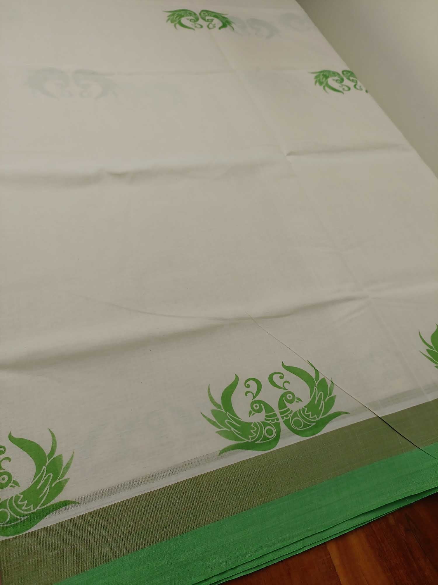 Balaramapuram Printed Kerala Saree for Women