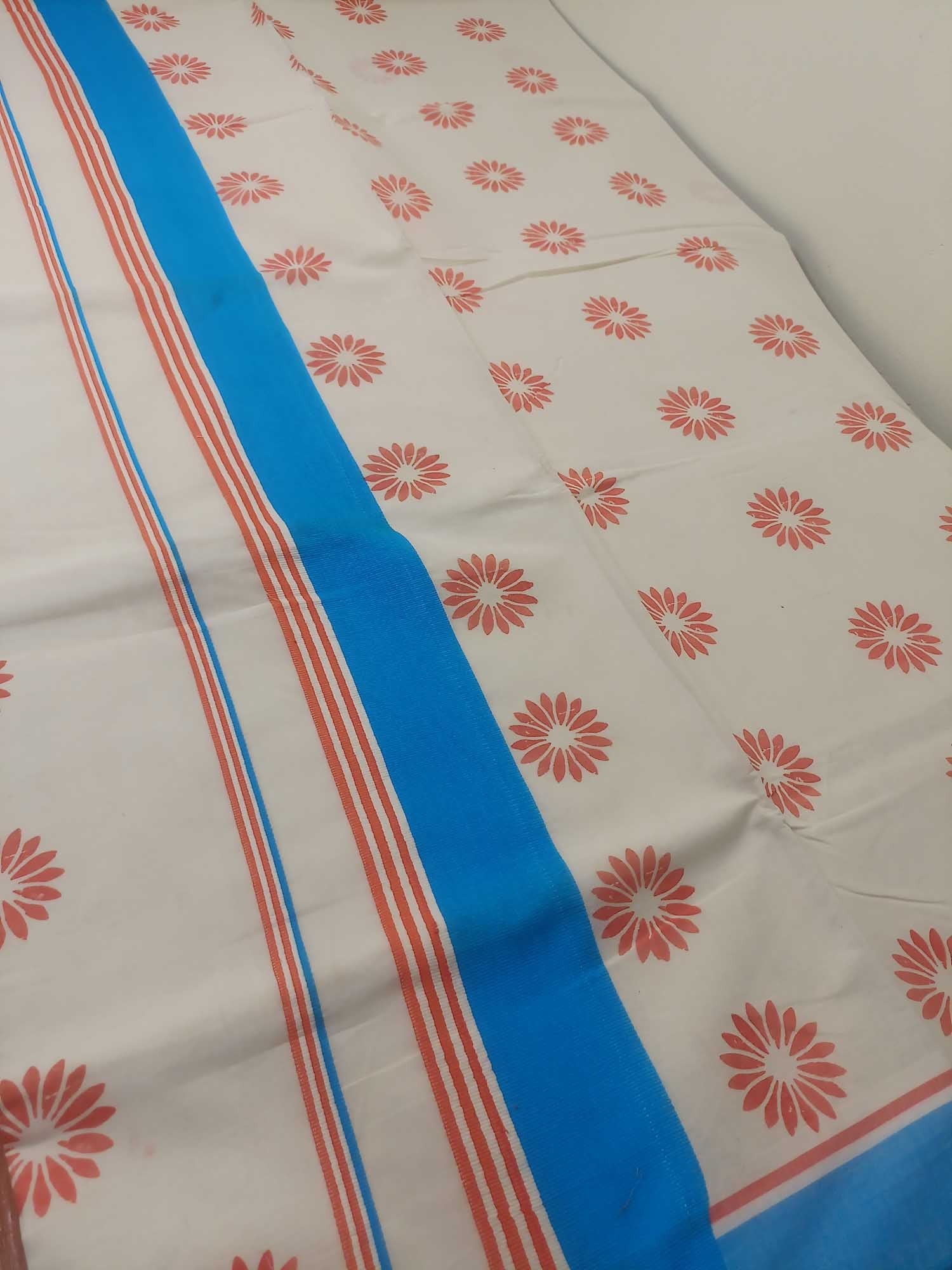 Balaramapuram Printed Kerala Saree for Women