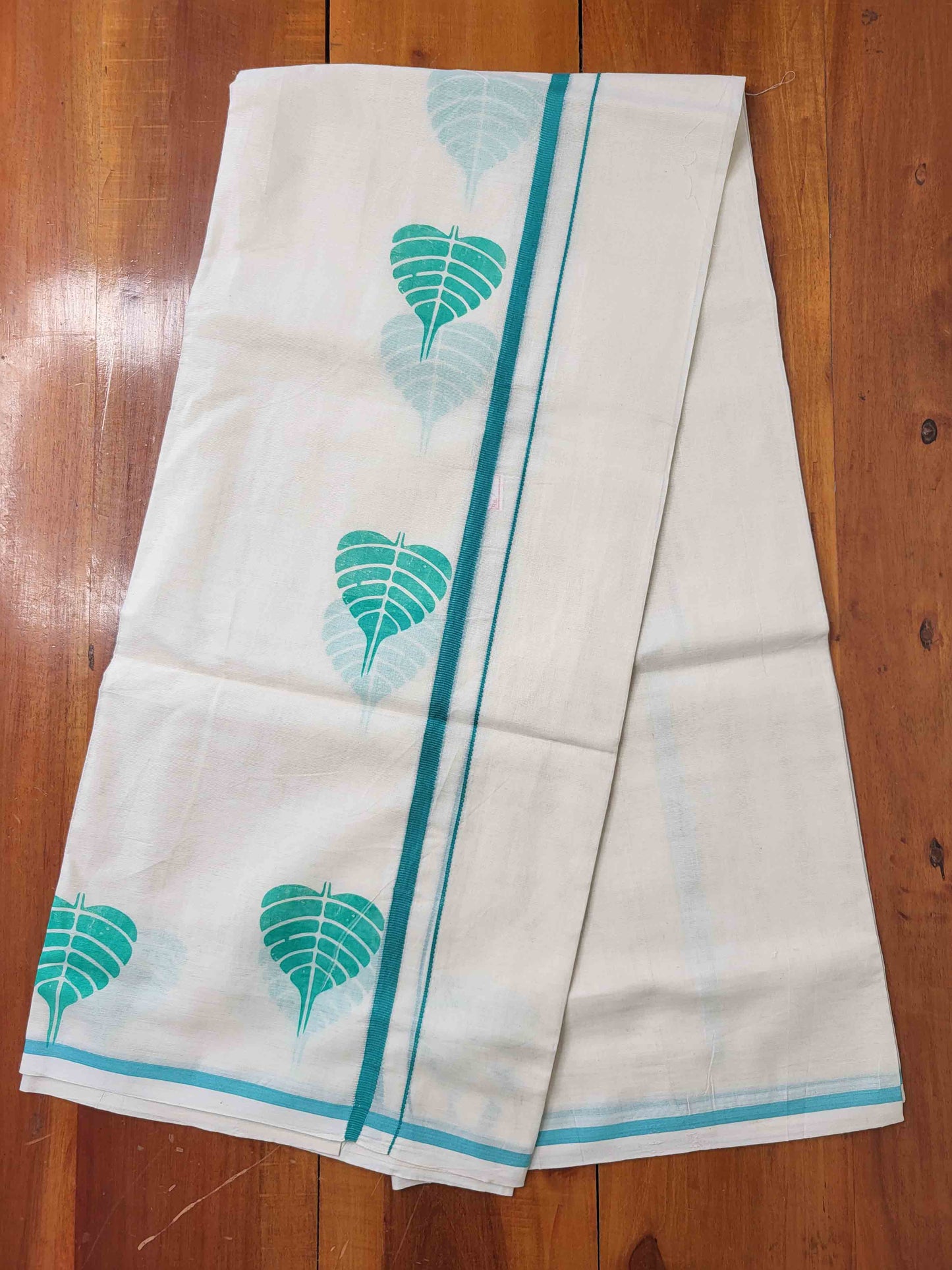 Balaramapuram Printed Set-Mundu for Women