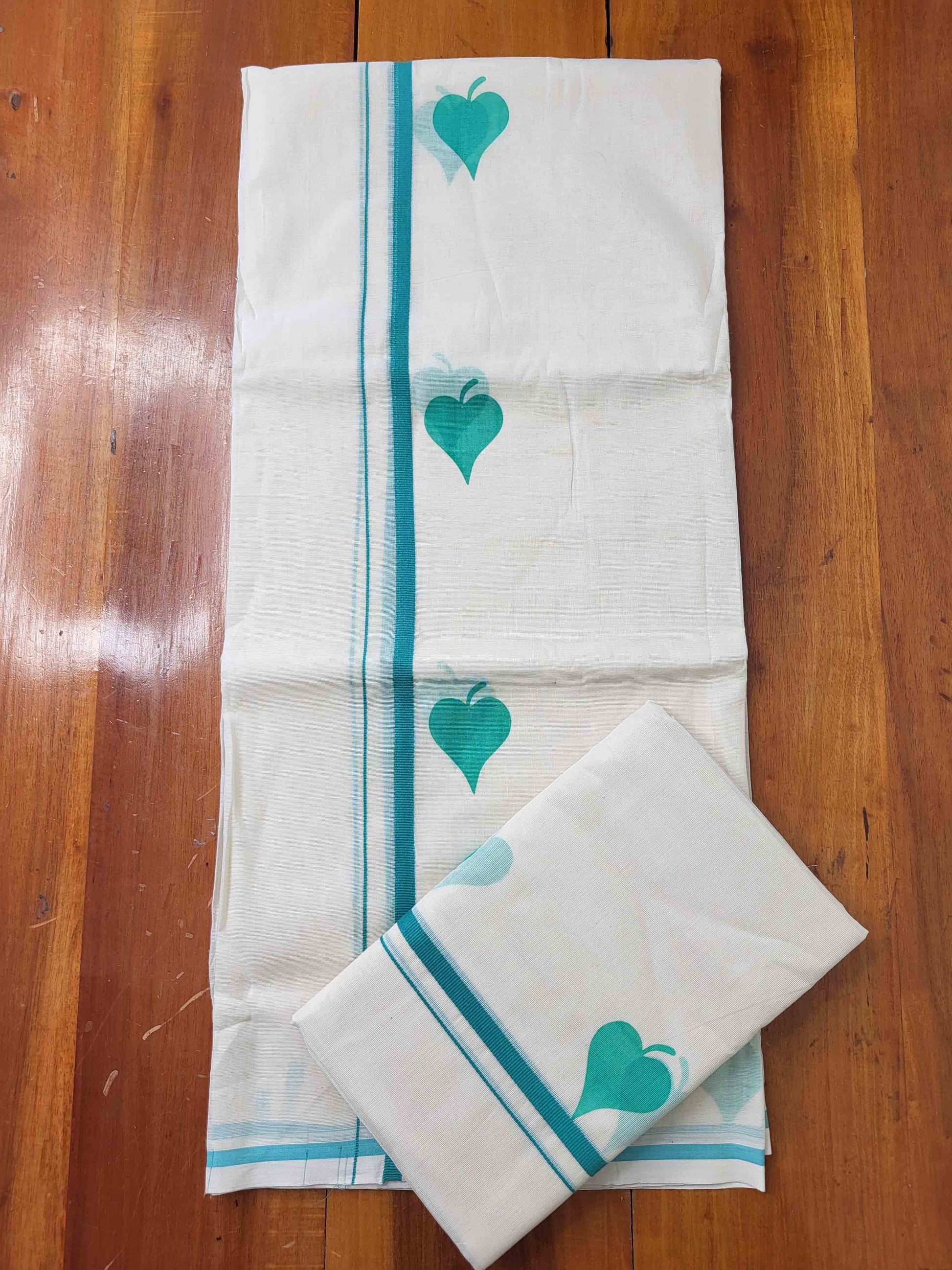 Balaramapuram Printed Set-Mundu for Women