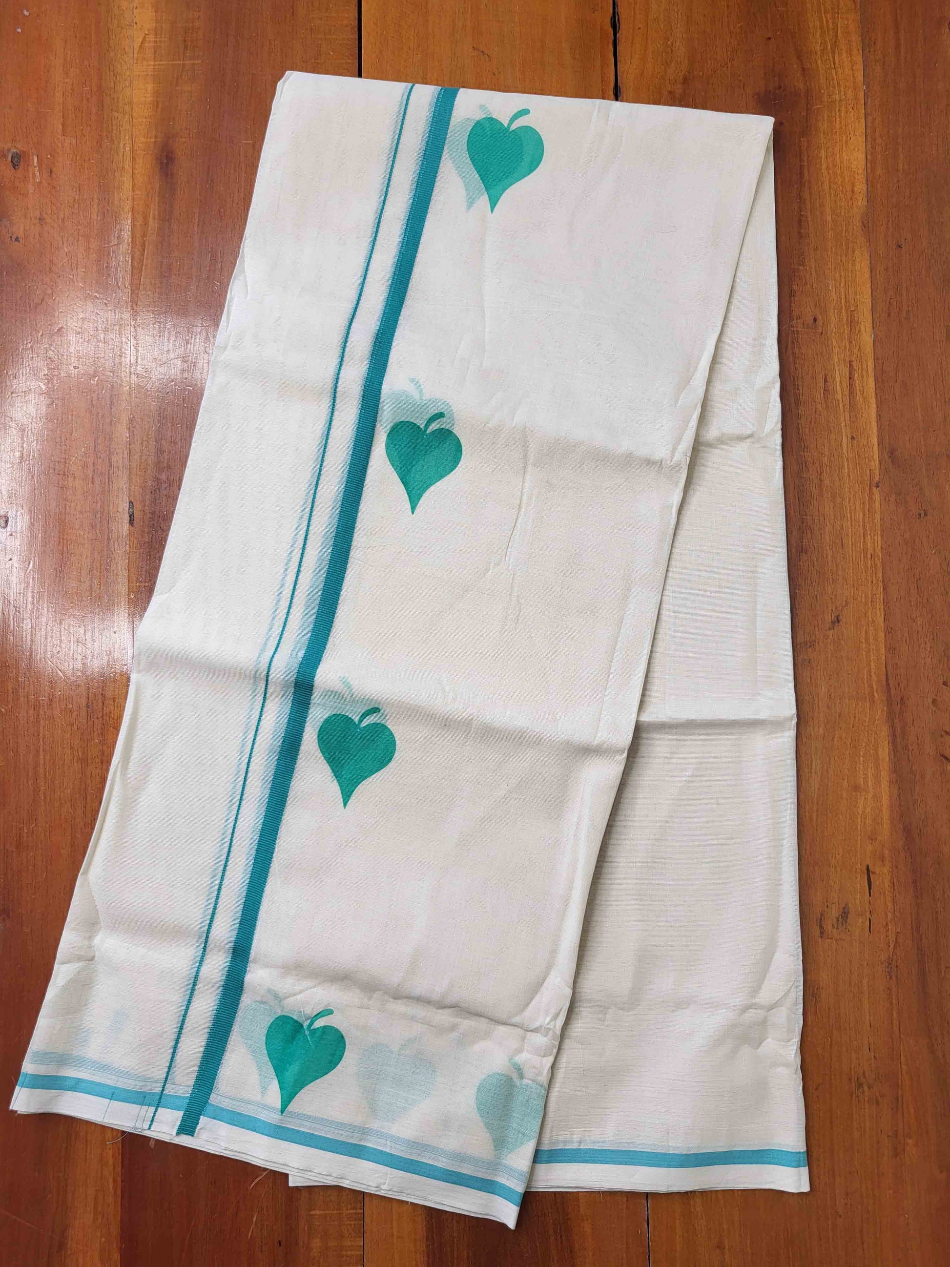 Balaramapuram Printed Set-Mundu for Women