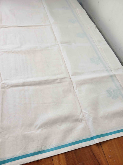 Balaramapuram Printed Set-Mundu for Women