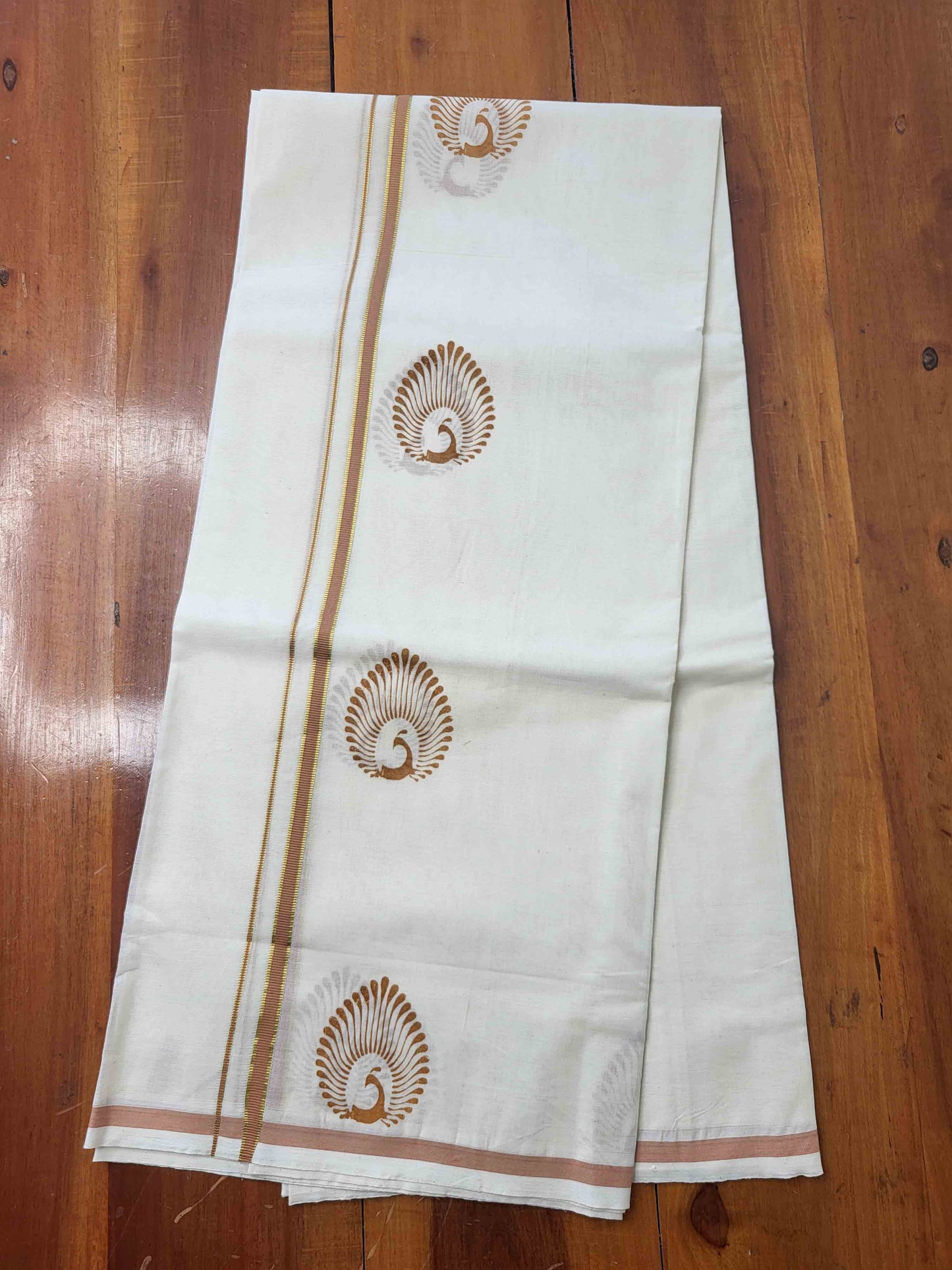 Balaramapuram Printed Set-Mundu for Women