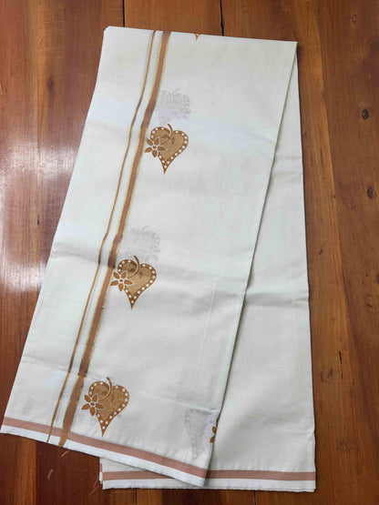Balaramapuram Printed Set-Mundu for Women