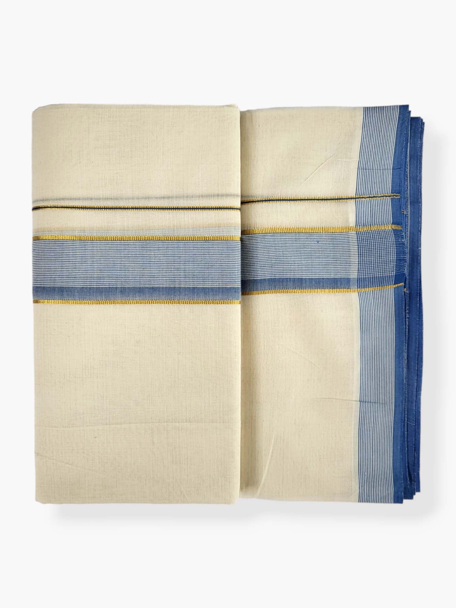 Pure Cotton Kerala Double Dhoti/Mundu