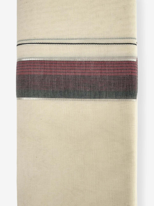 Pure Cotton Kerala Double Dhoti/Mundu