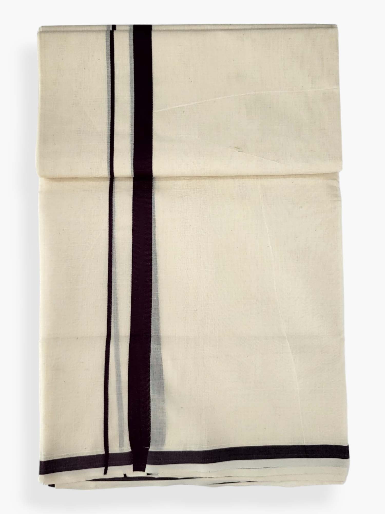 Pure Cotton Kerala Double Dhoti/Mundu