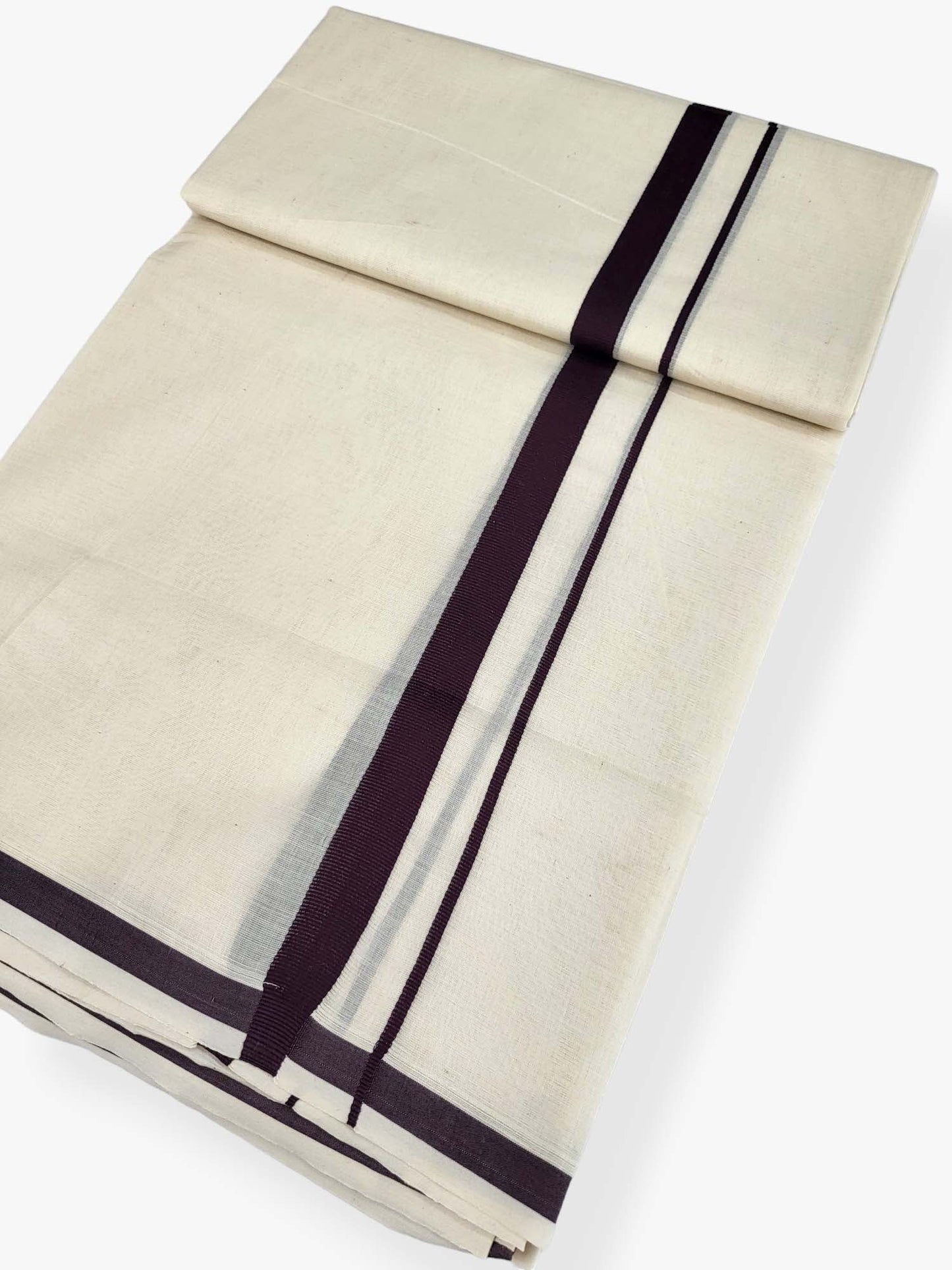 Pure Cotton Kerala Double Dhoti/Mundu