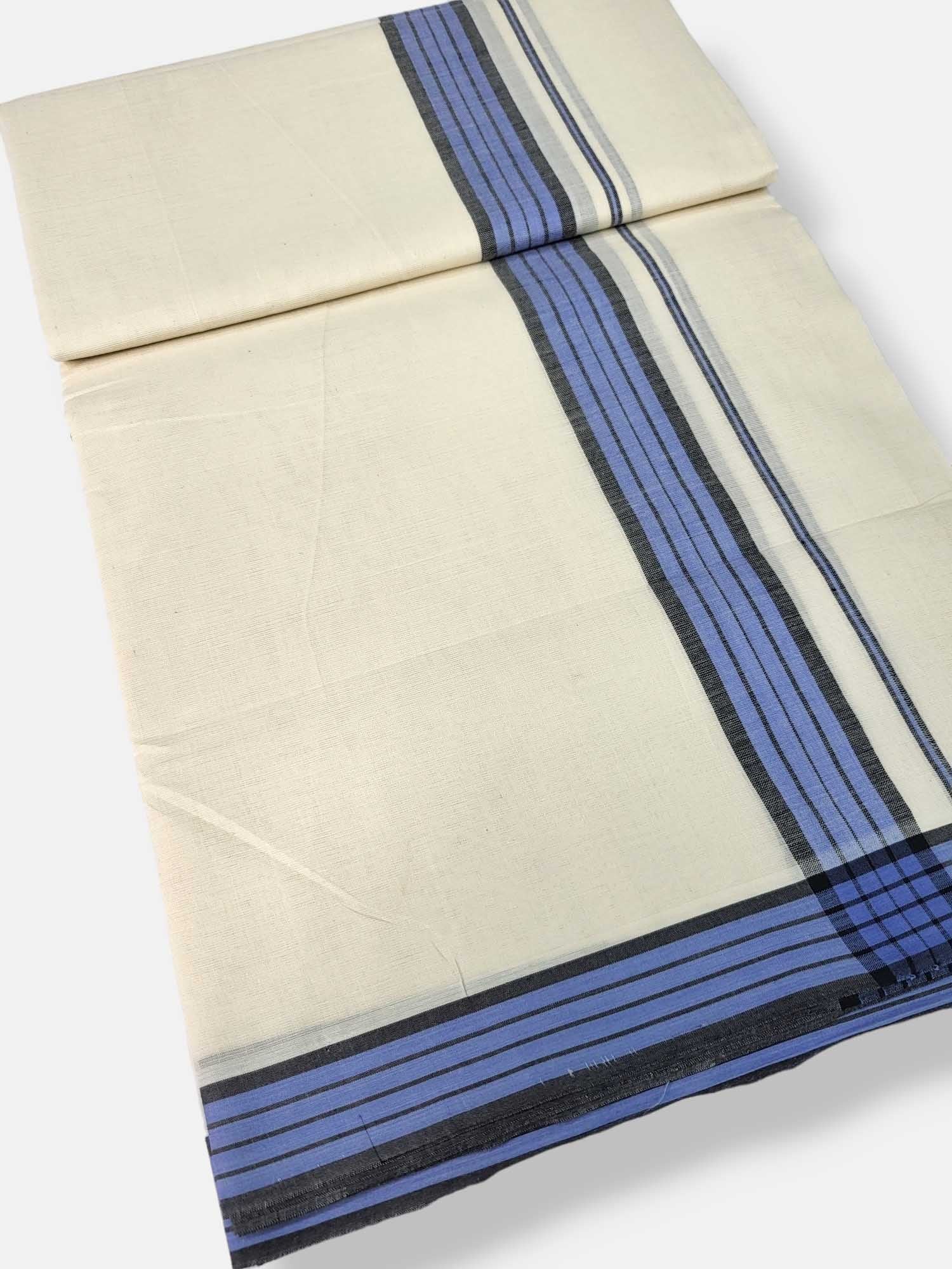 Pure Cotton Kerala Double Dhoti/Mundu