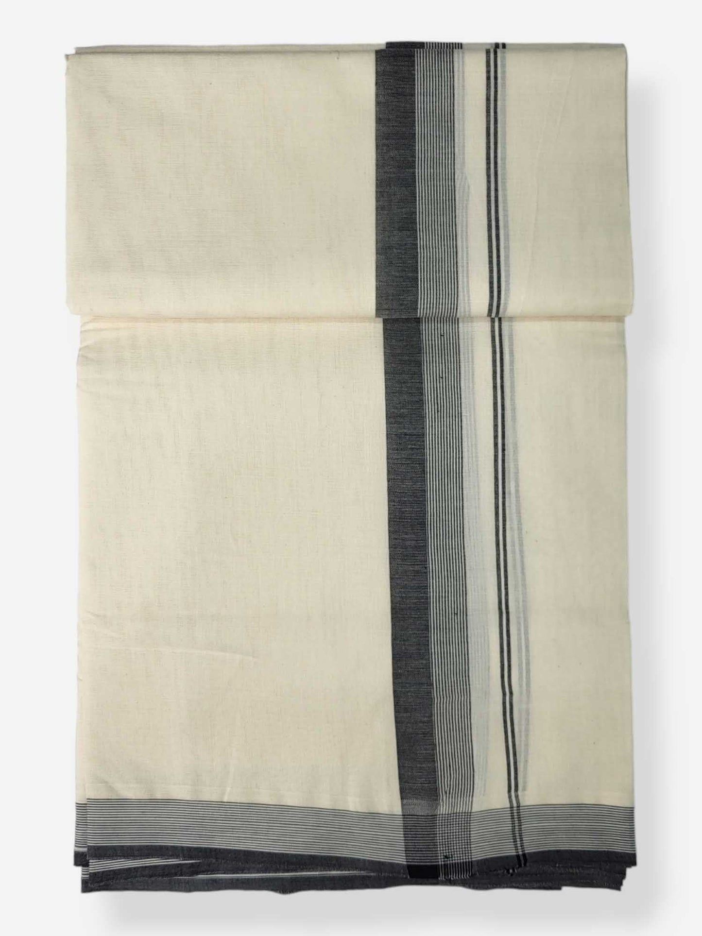 Pure Cotton Kerala Double Dhoti/Mundu