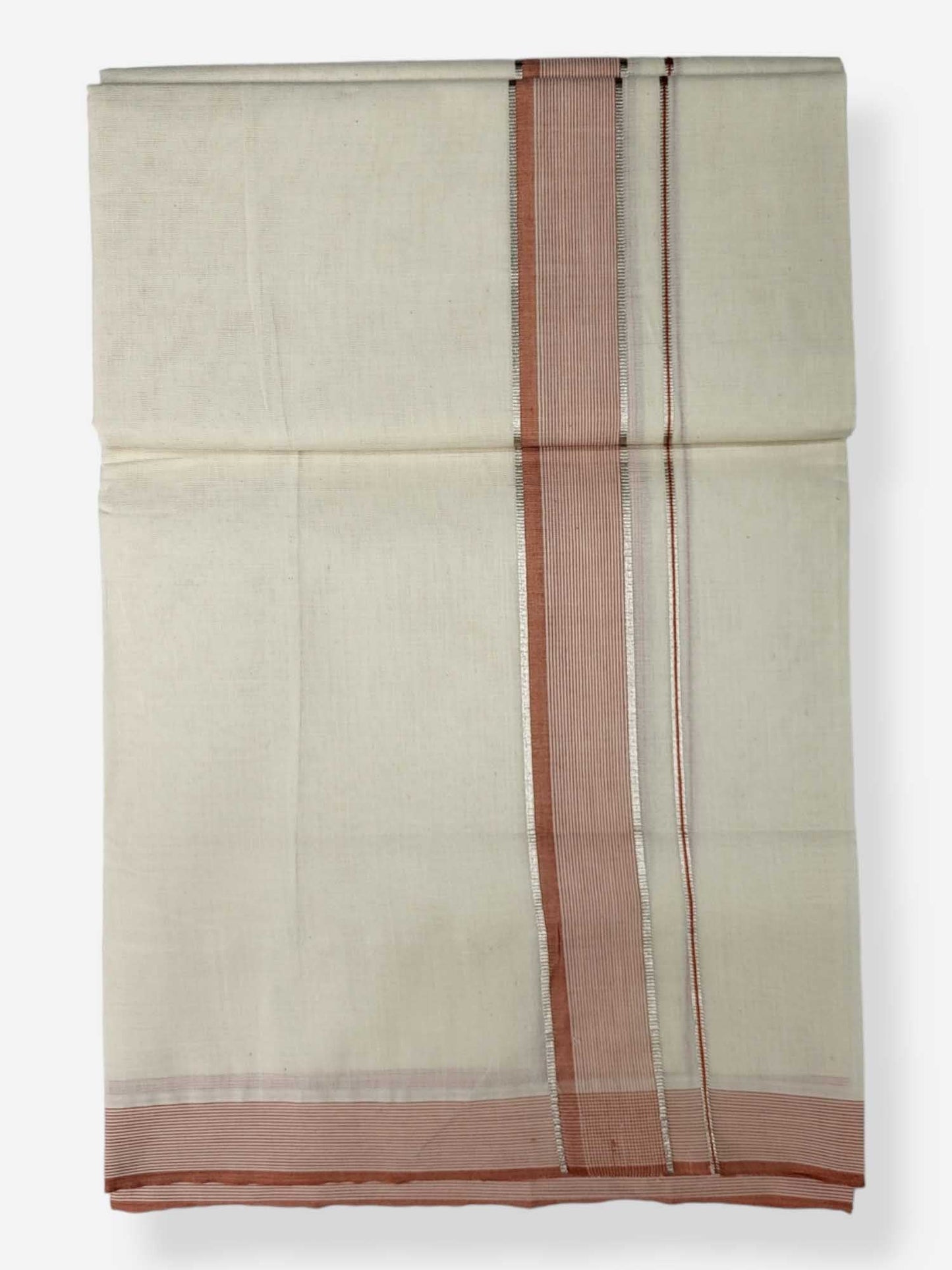 Pure Cotton Kerala Double Dhoti/Mundu