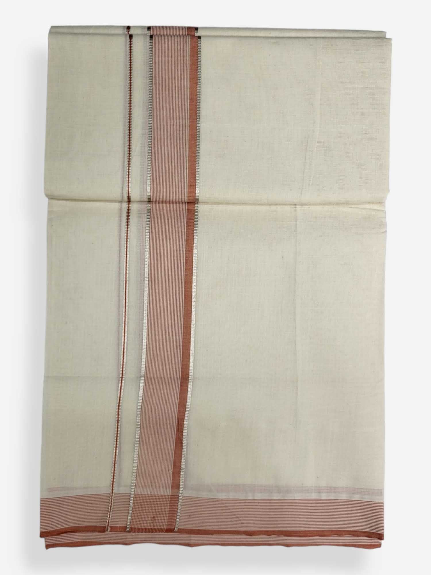 Pure Cotton Kerala Double Dhoti/Mundu