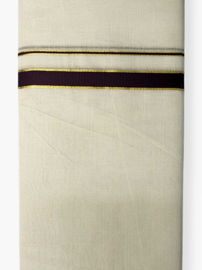 Pure Cotton Kerala Double Dhoti/Mundu