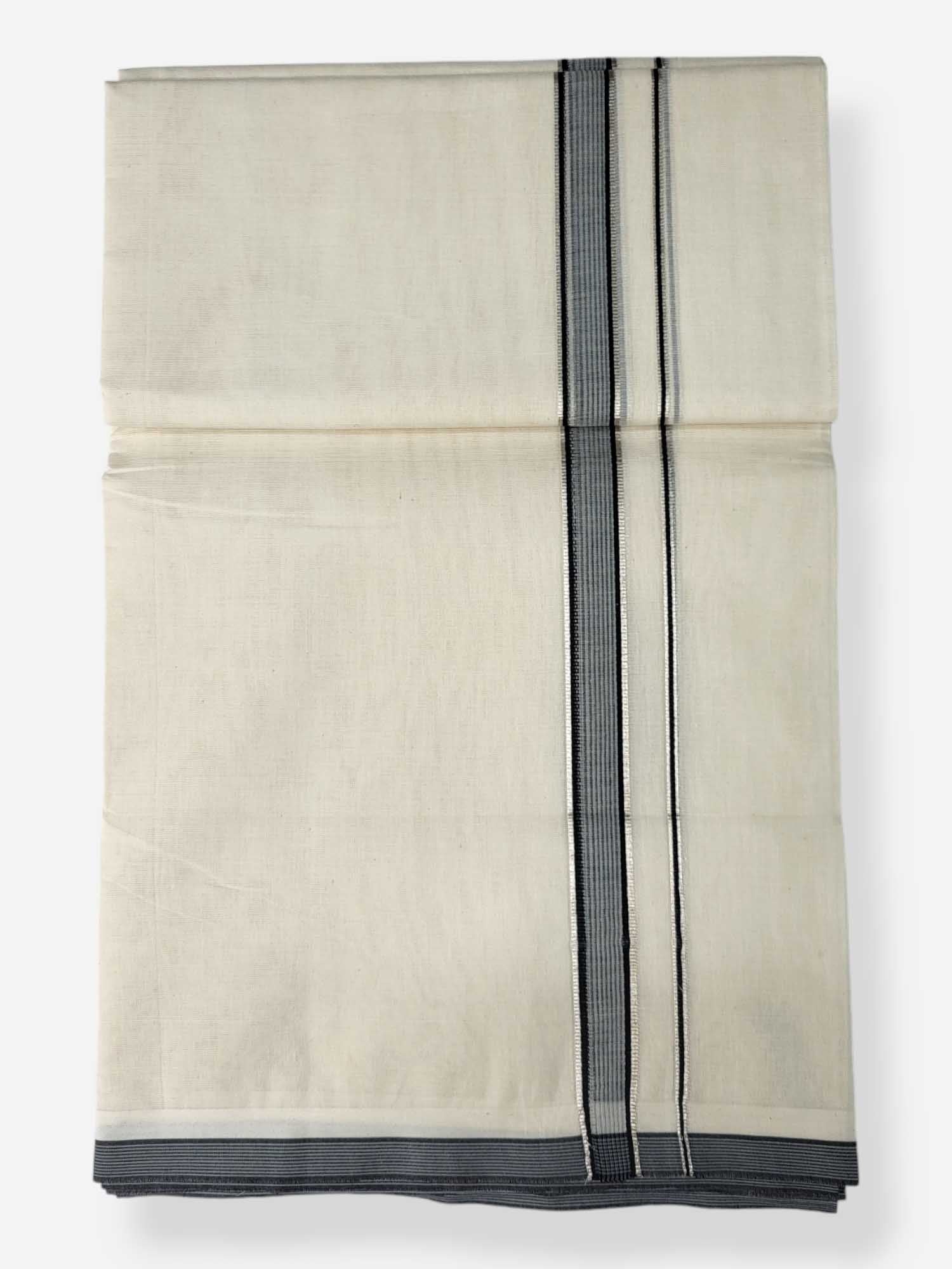 Pure Cotton Kerala Double Dhoti/Mundu