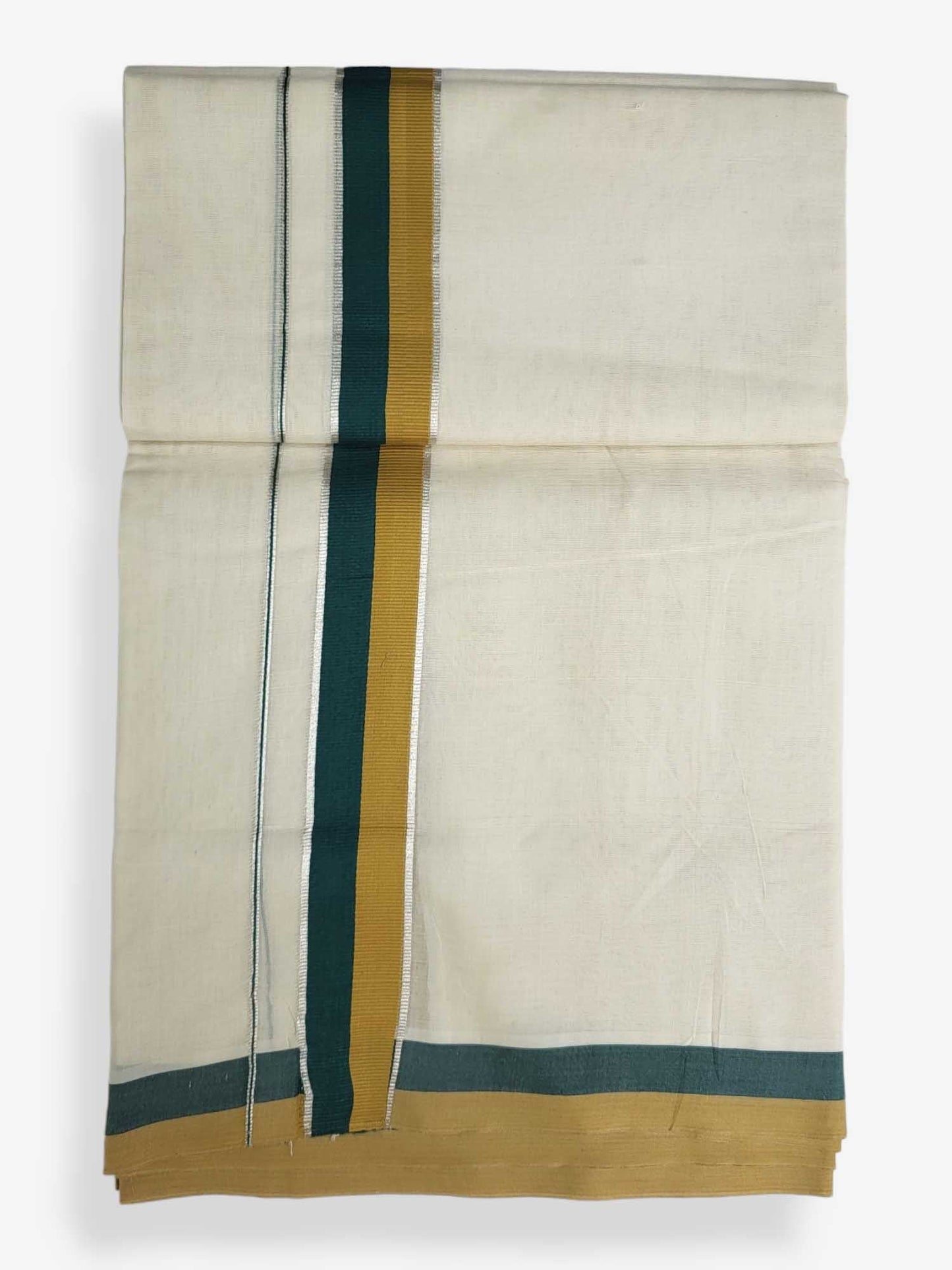 Pure Cotton Kerala Double Dhoti/Mundu