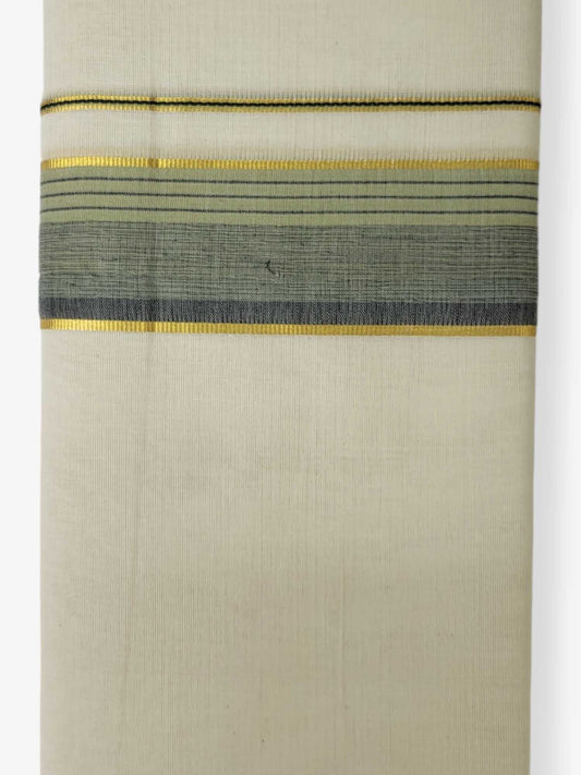 Pure Cotton Kerala Double Dhoti/Mundu