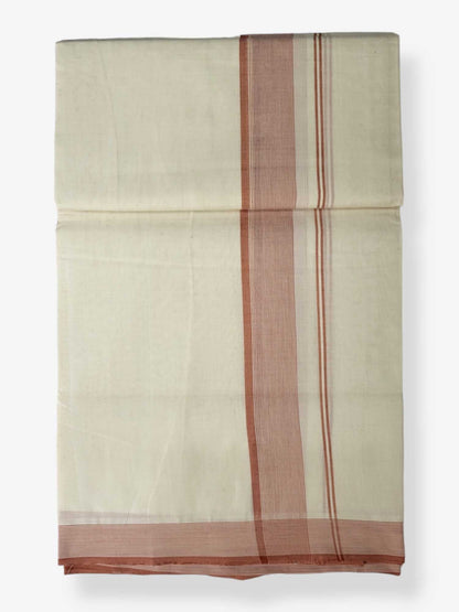 Pure Cotton Kerala Double Dhoti/Mundu