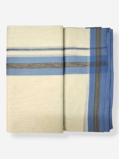 Pure Cotton Kerala Double Dhoti/Mundu