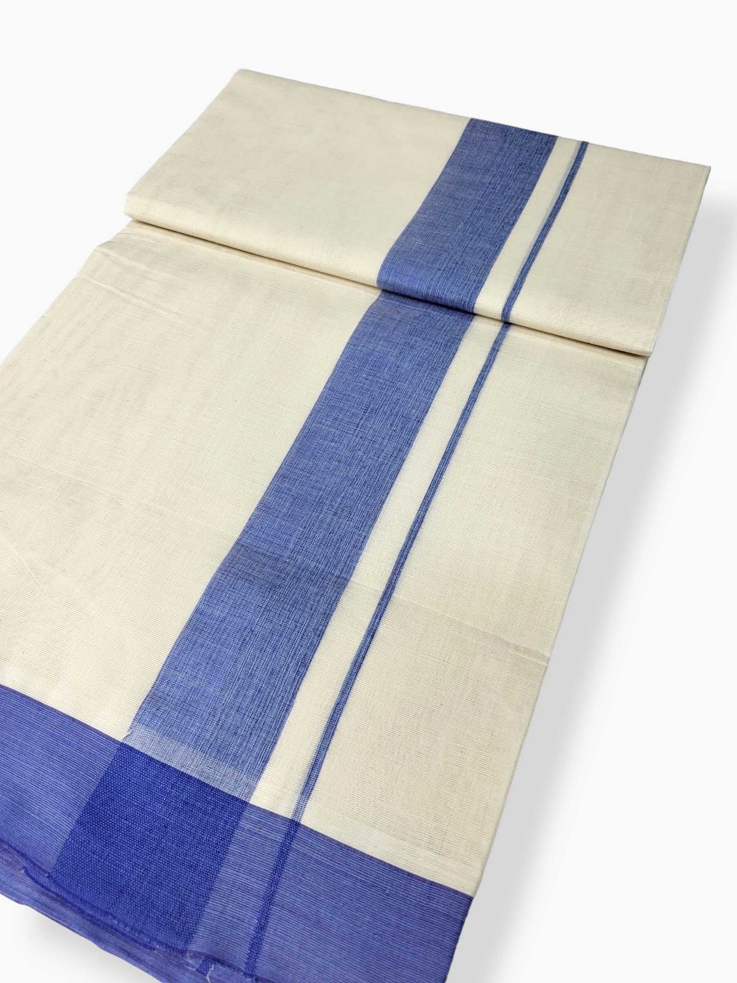 Pure Cotton Kerala Double Dhoti/Mundu