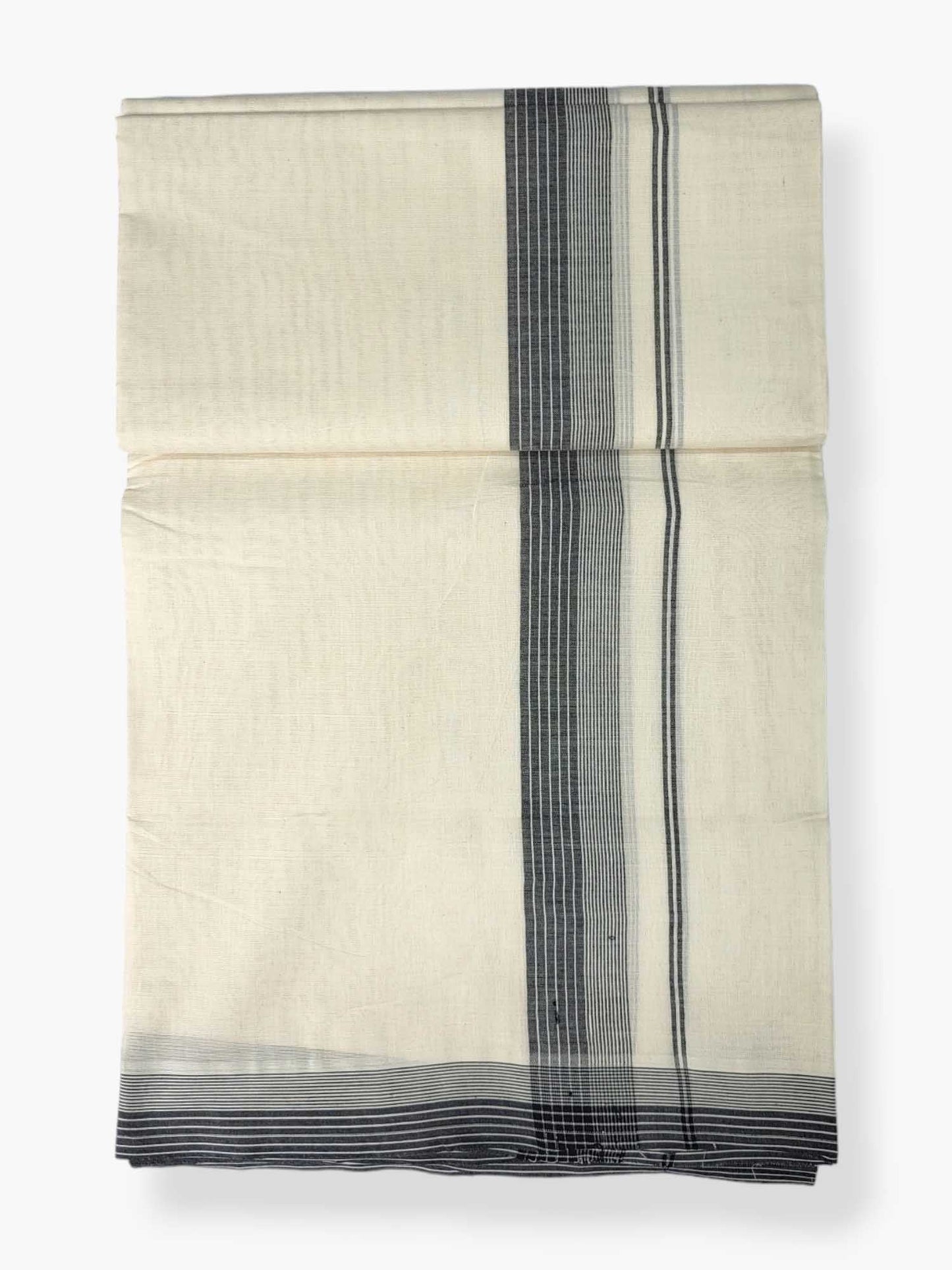 Pure Cotton Kerala Double Dhoti/Mundu