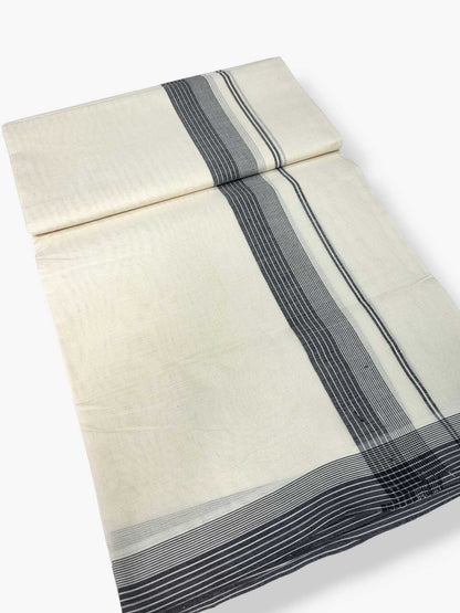 Pure Cotton Kerala Double Dhoti/Mundu