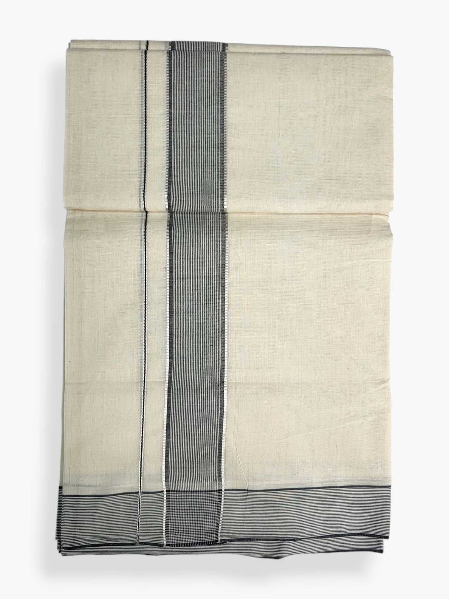 Pure Cotton Kerala Double Dhoti/Mundu