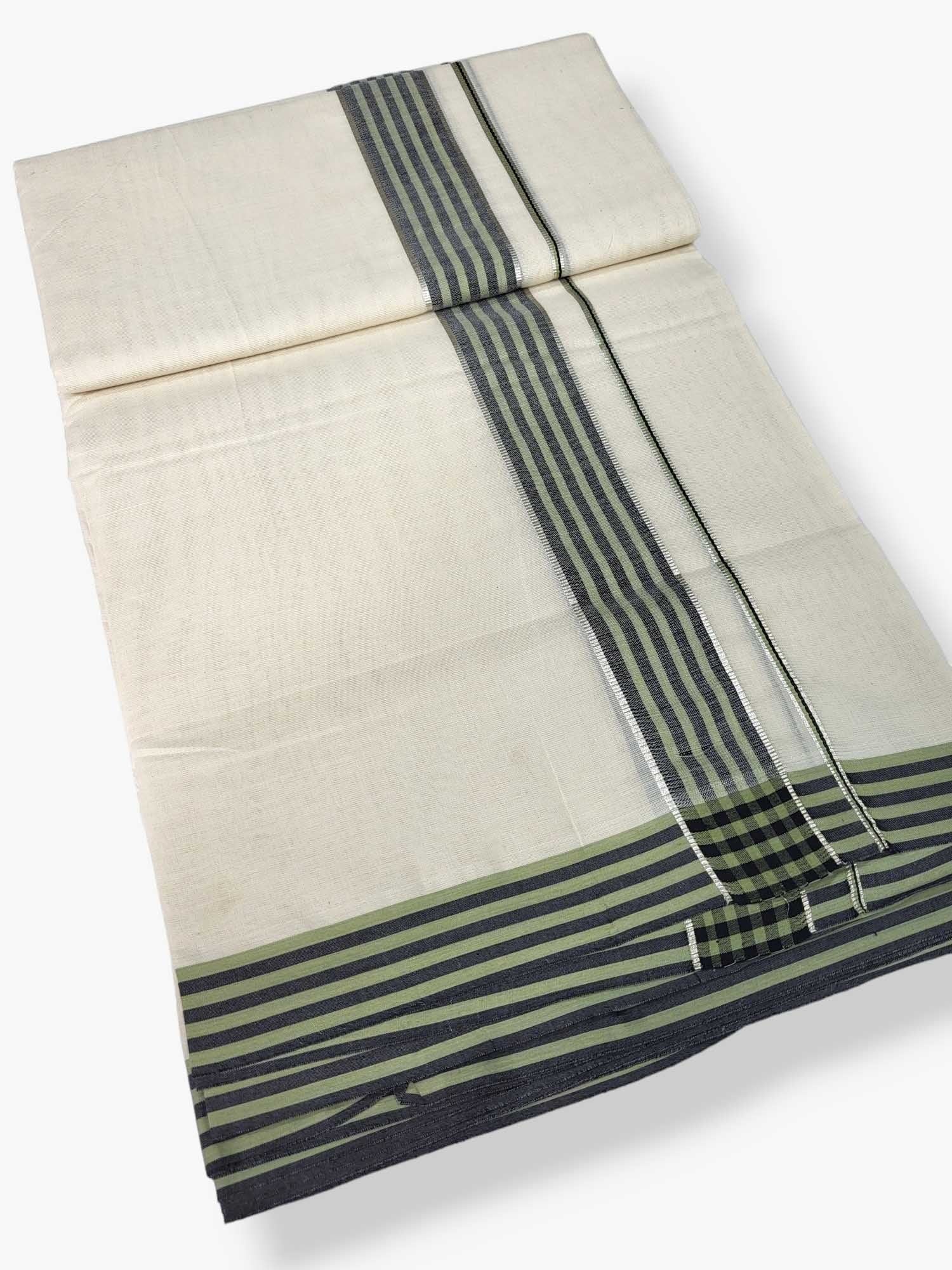 Pure Cotton Kerala Double Dhoti/Mundu