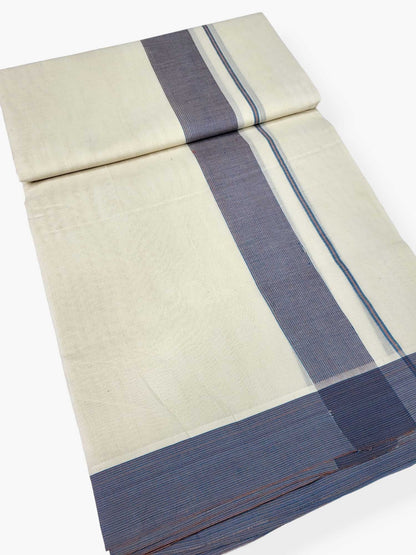 Pure Cotton Kerala Double Dhoti/Mundu