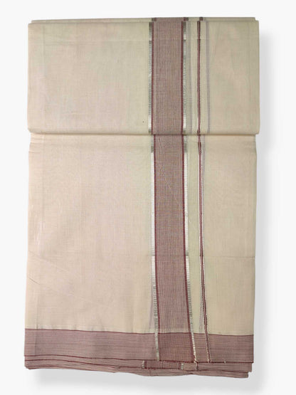 Pure Cotton Kerala Double Dhoti/Mundu