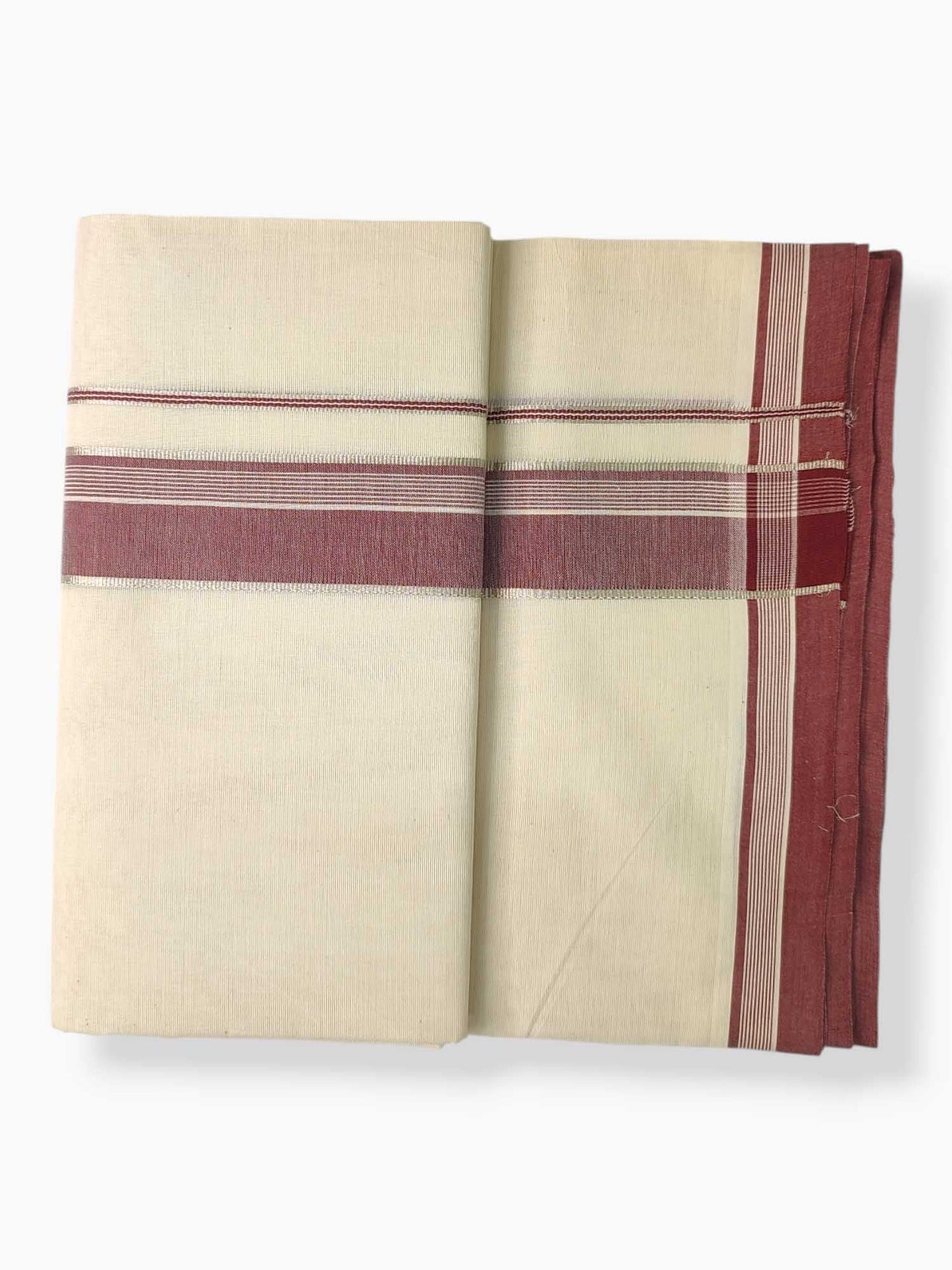 Pure Cotton Kerala Double Dhoti/Mundu