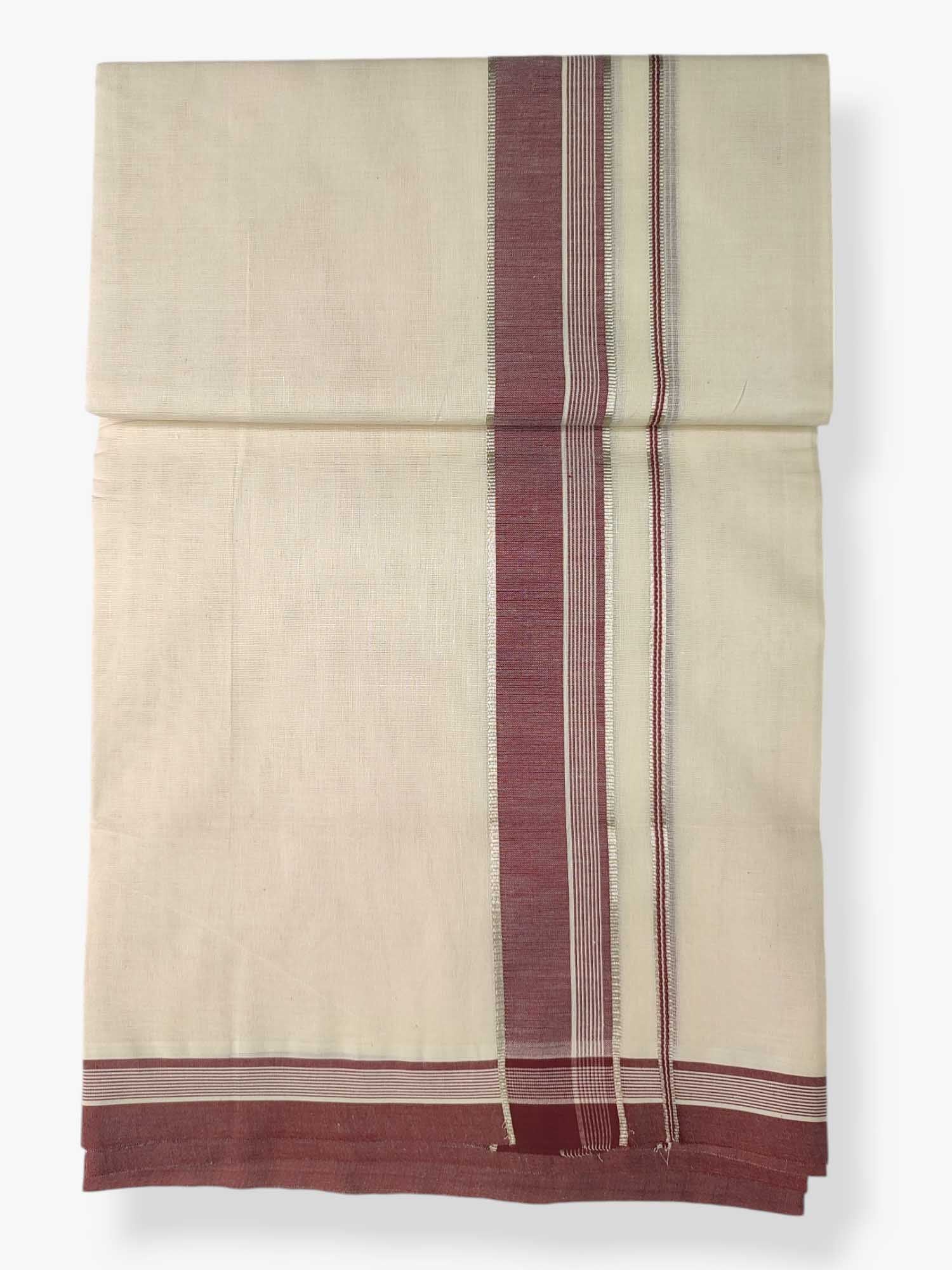 Pure Cotton Kerala Double Dhoti/Mundu