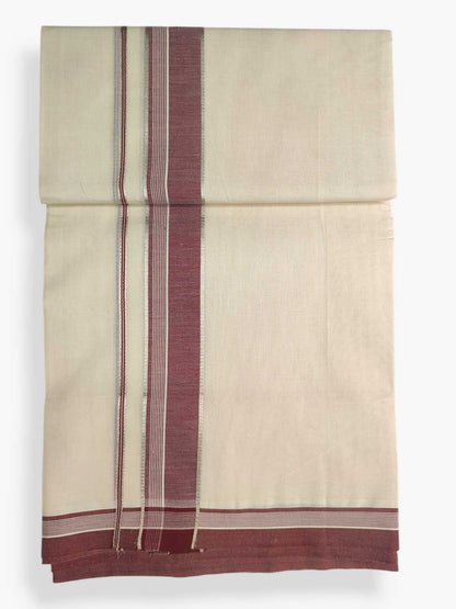 Pure Cotton Kerala Double Dhoti/Mundu