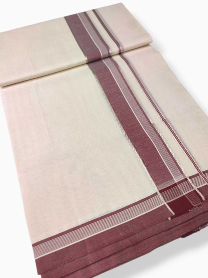 Pure Cotton Kerala Double Dhoti/Mundu