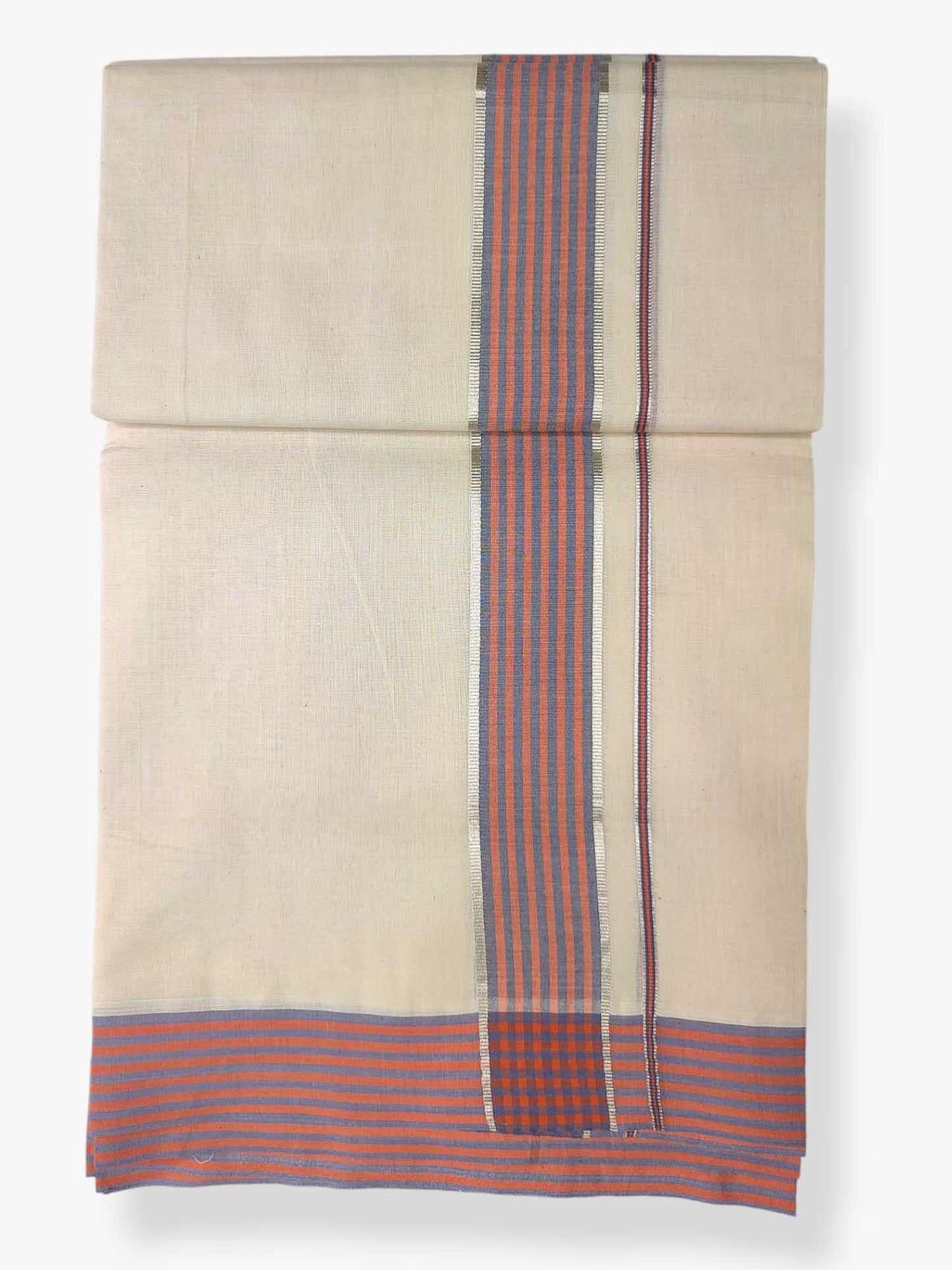 Pure Cotton Kerala Double Dhoti/Mundu