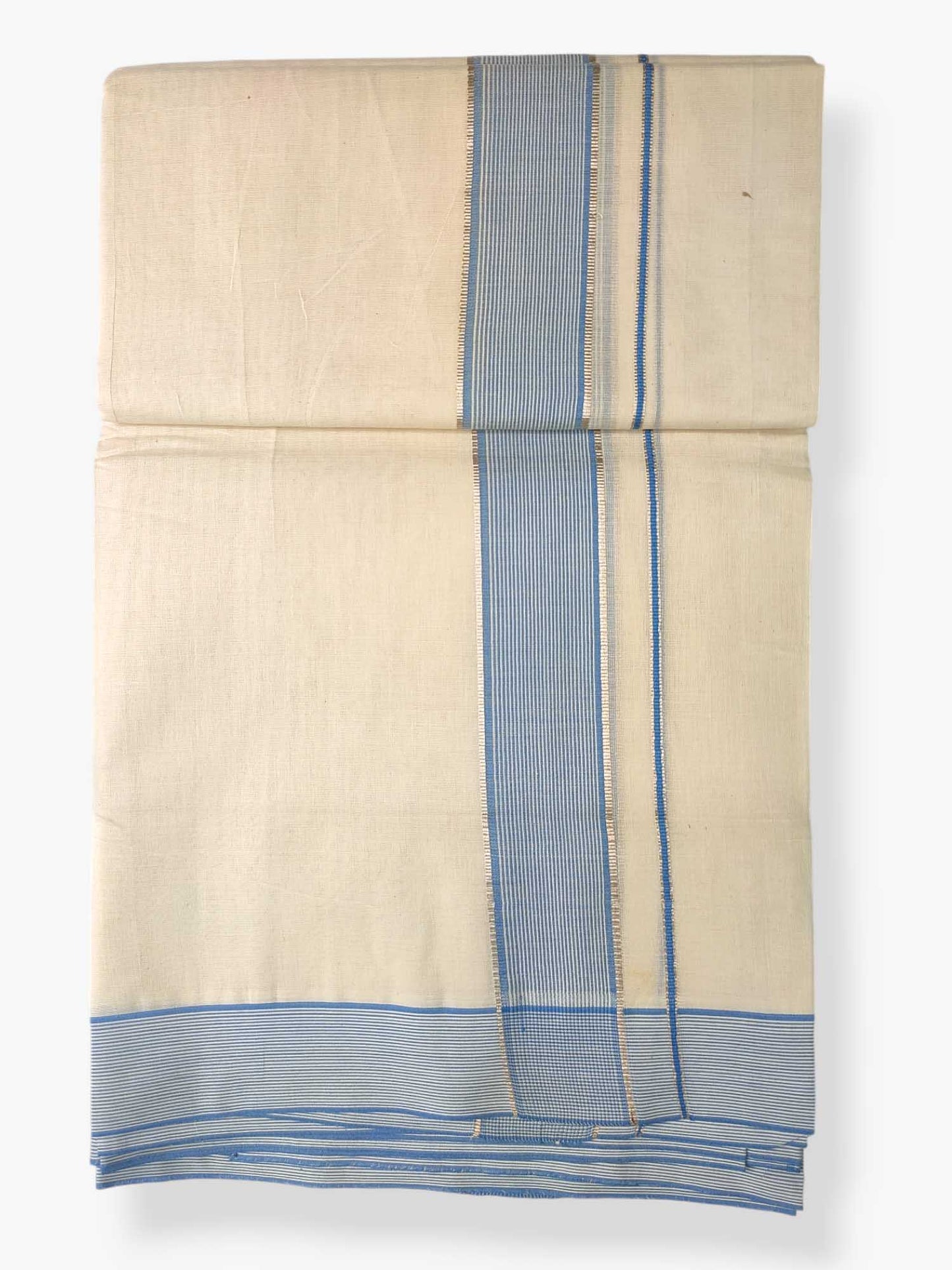 Pure Cotton Kerala Double Dhoti/Mundu