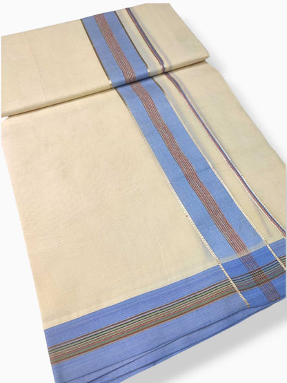 Pure Cotton Kerala Double Dhoti/Mundu