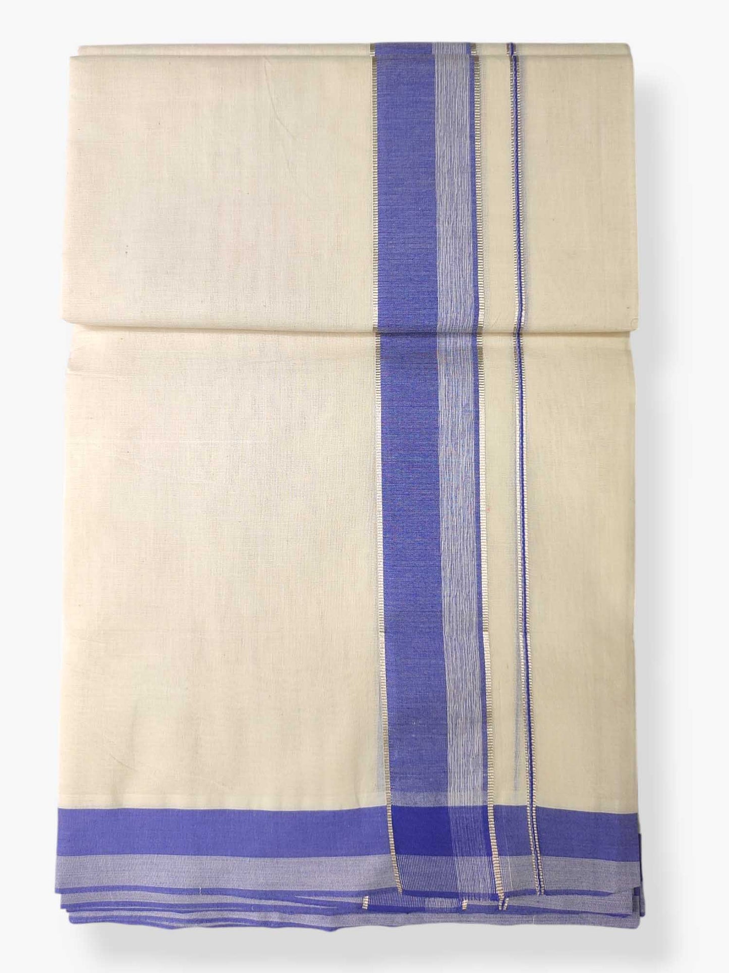 Pure Cotton Kerala Double Dhoti/Mundu