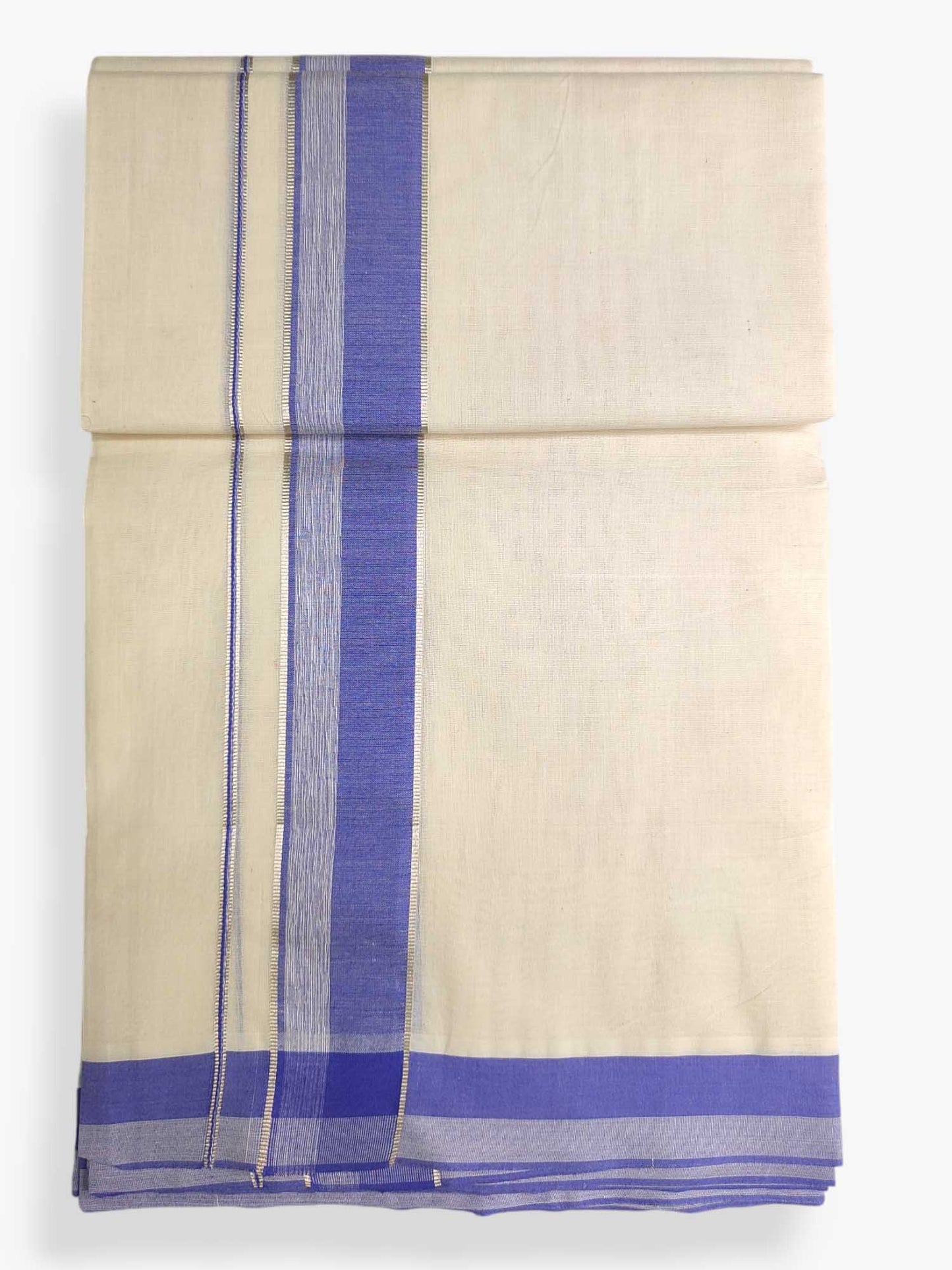 Pure Cotton Kerala Double Dhoti/Mundu