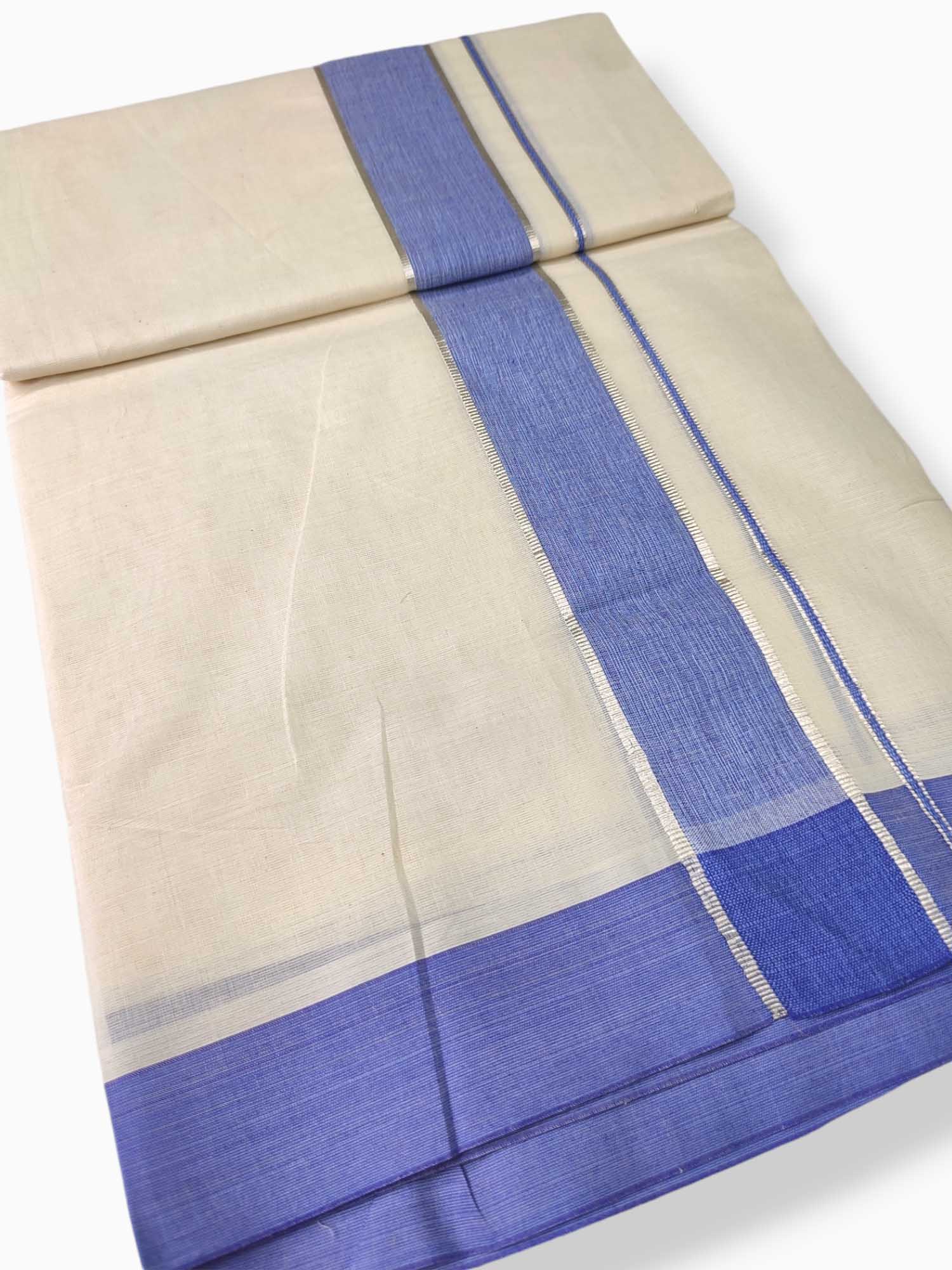 Pure Cotton Kerala Double Dhoti/Mundu