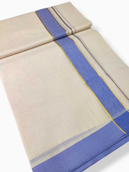 Pure Cotton Kerala Double Dhoti/Mundu