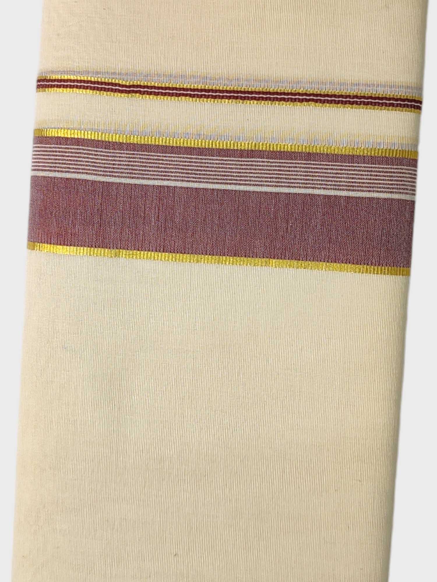 Pure Cotton Kerala Double Dhoti/Mundu