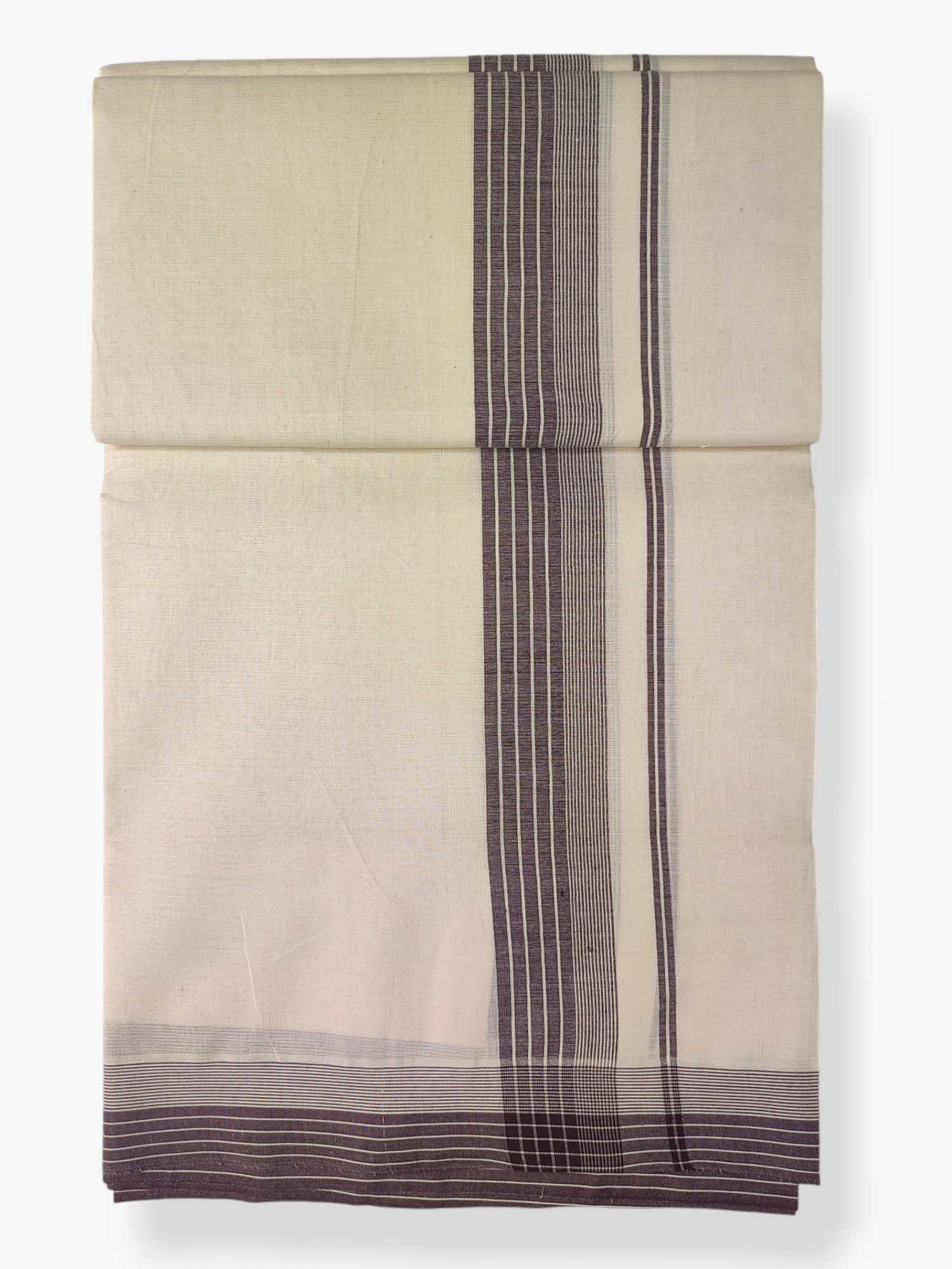 Pure Cotton Kerala Double Dhoti/Mundu