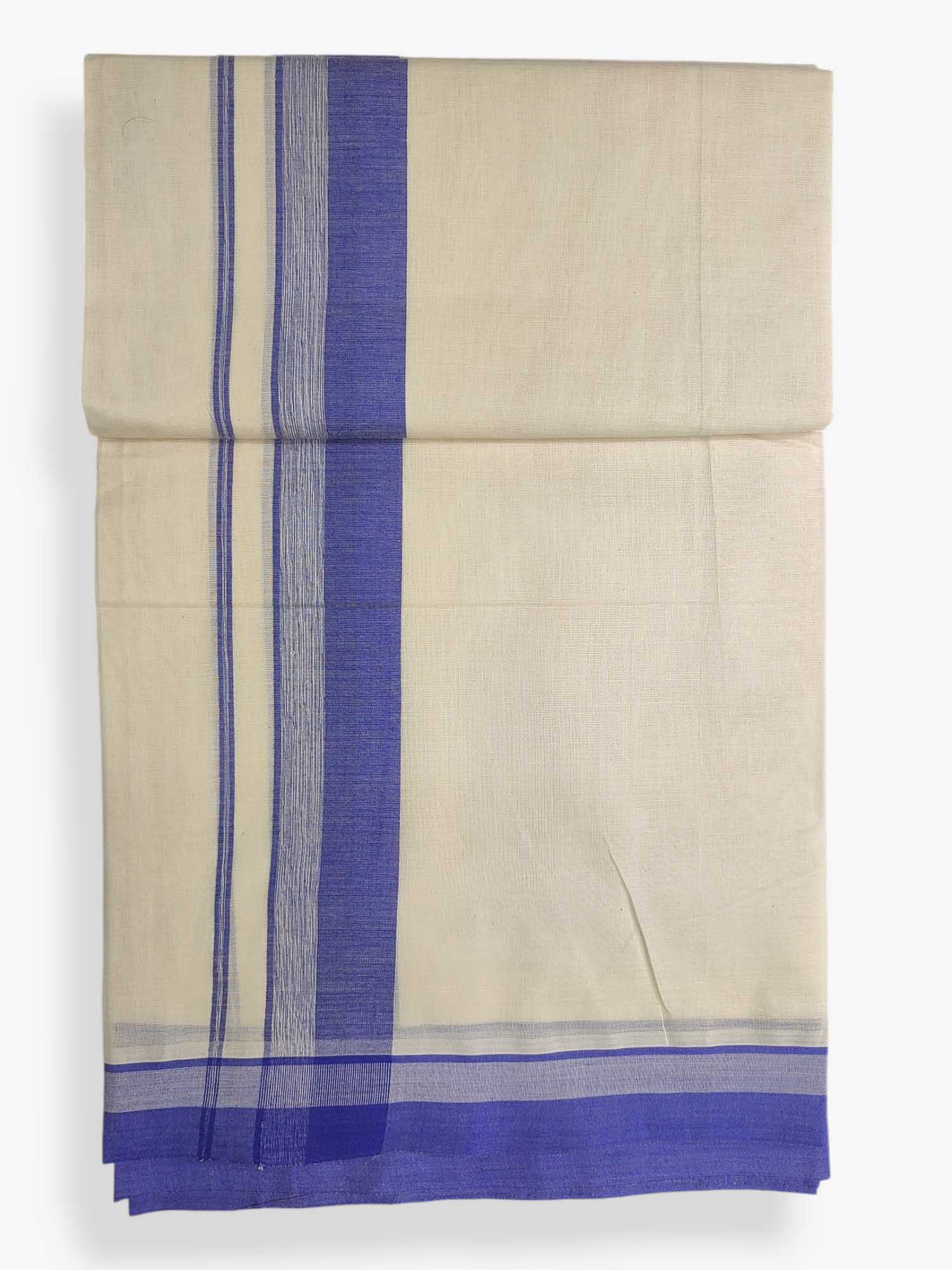 Pure Cotton Kerala Double Dhoti/Mundu