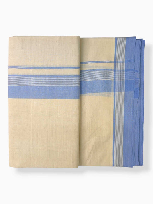 Pure Cotton Kerala Double Dhoti/Mundu