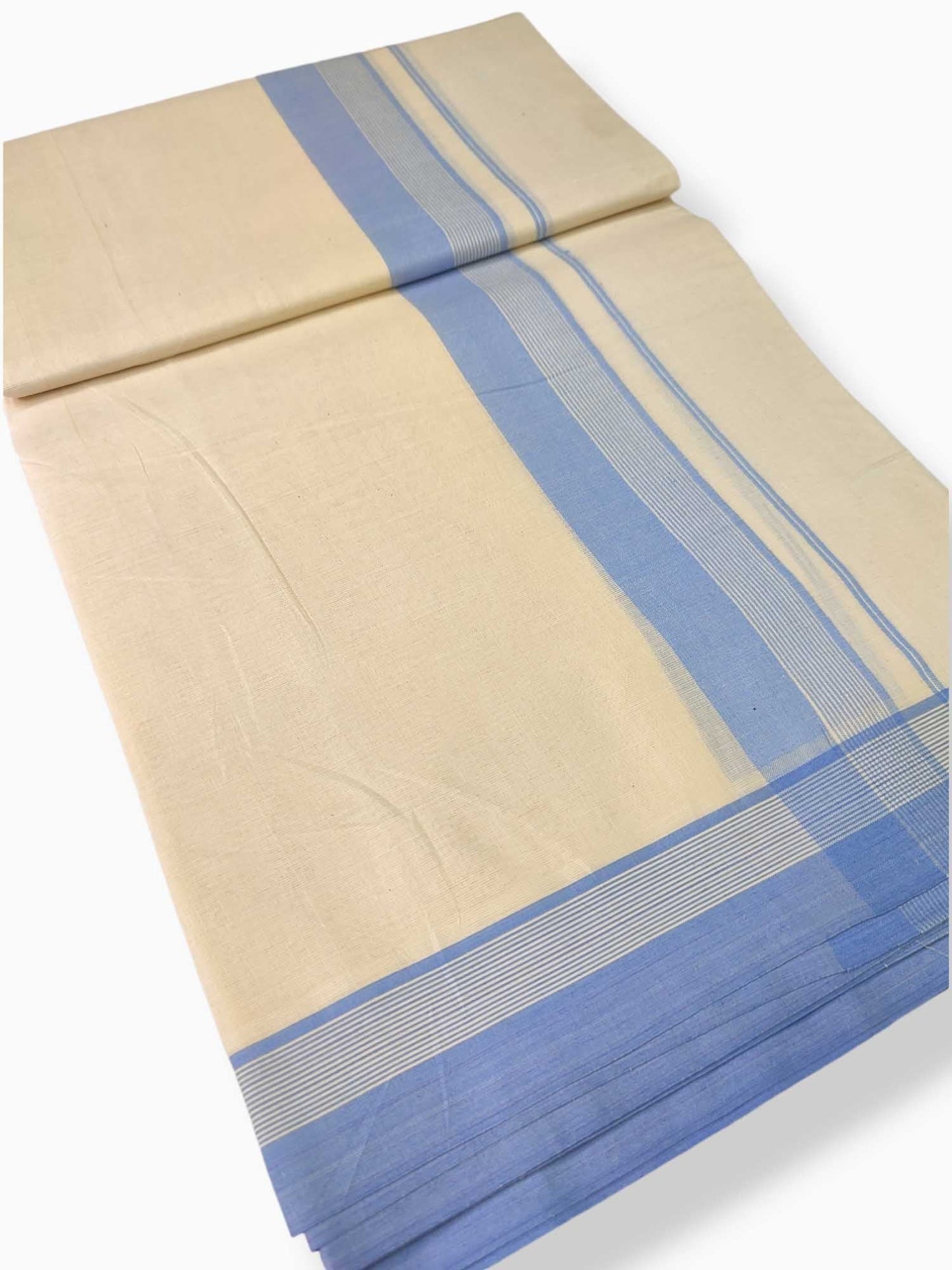 Pure Cotton Kerala Double Dhoti/Mundu