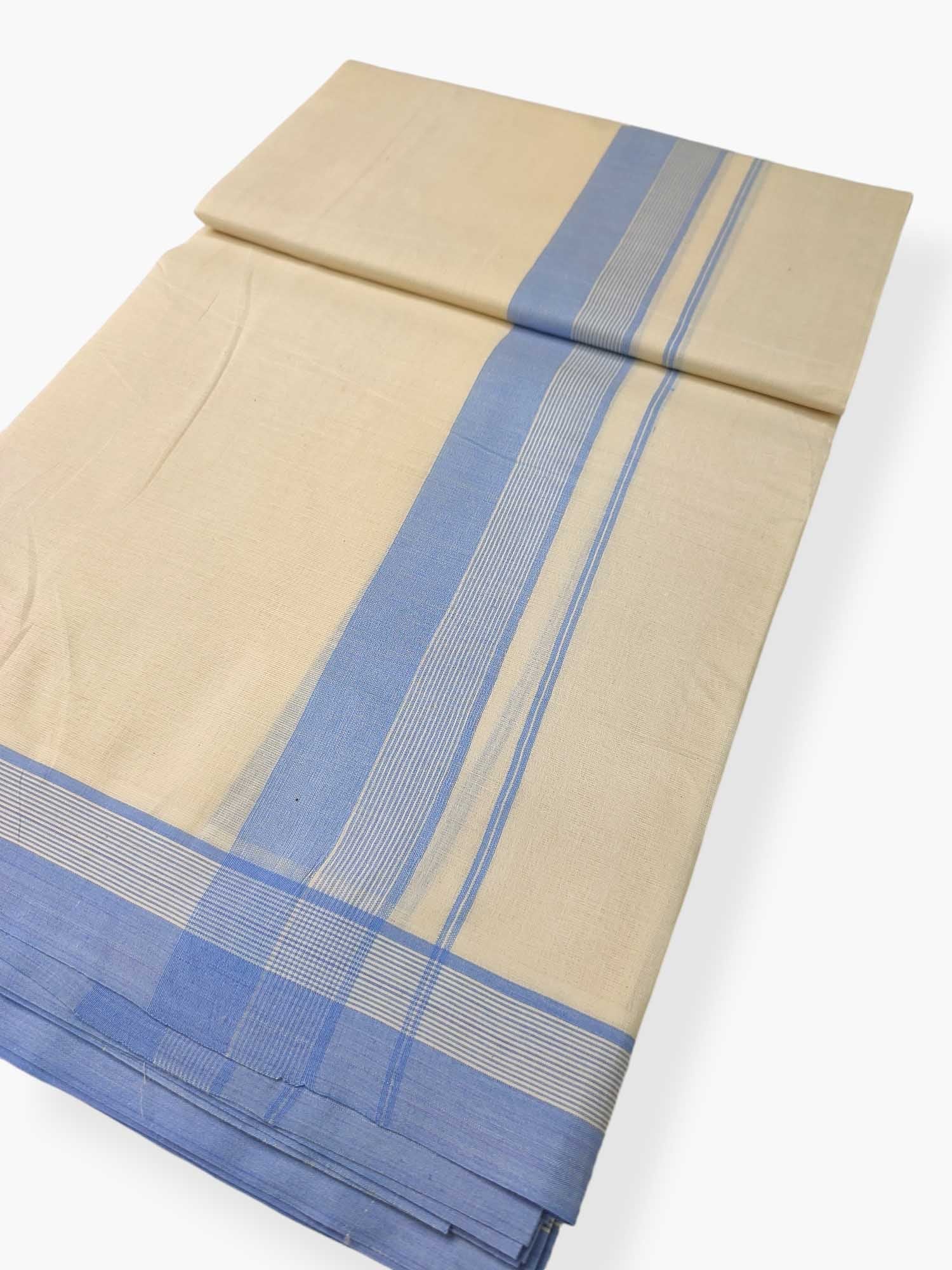 Pure Cotton Kerala Double Dhoti/Mundu