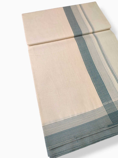 Pure Cotton Kerala Double Dhoti/Mundu