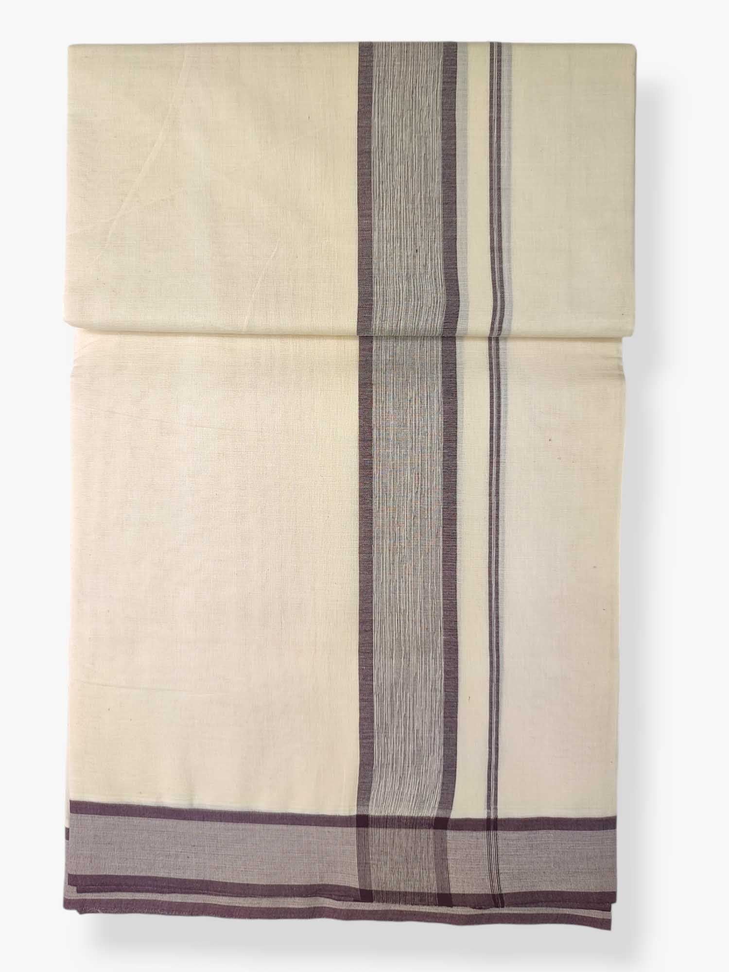 Pure Cotton Kerala Double Dhoti/Mundu