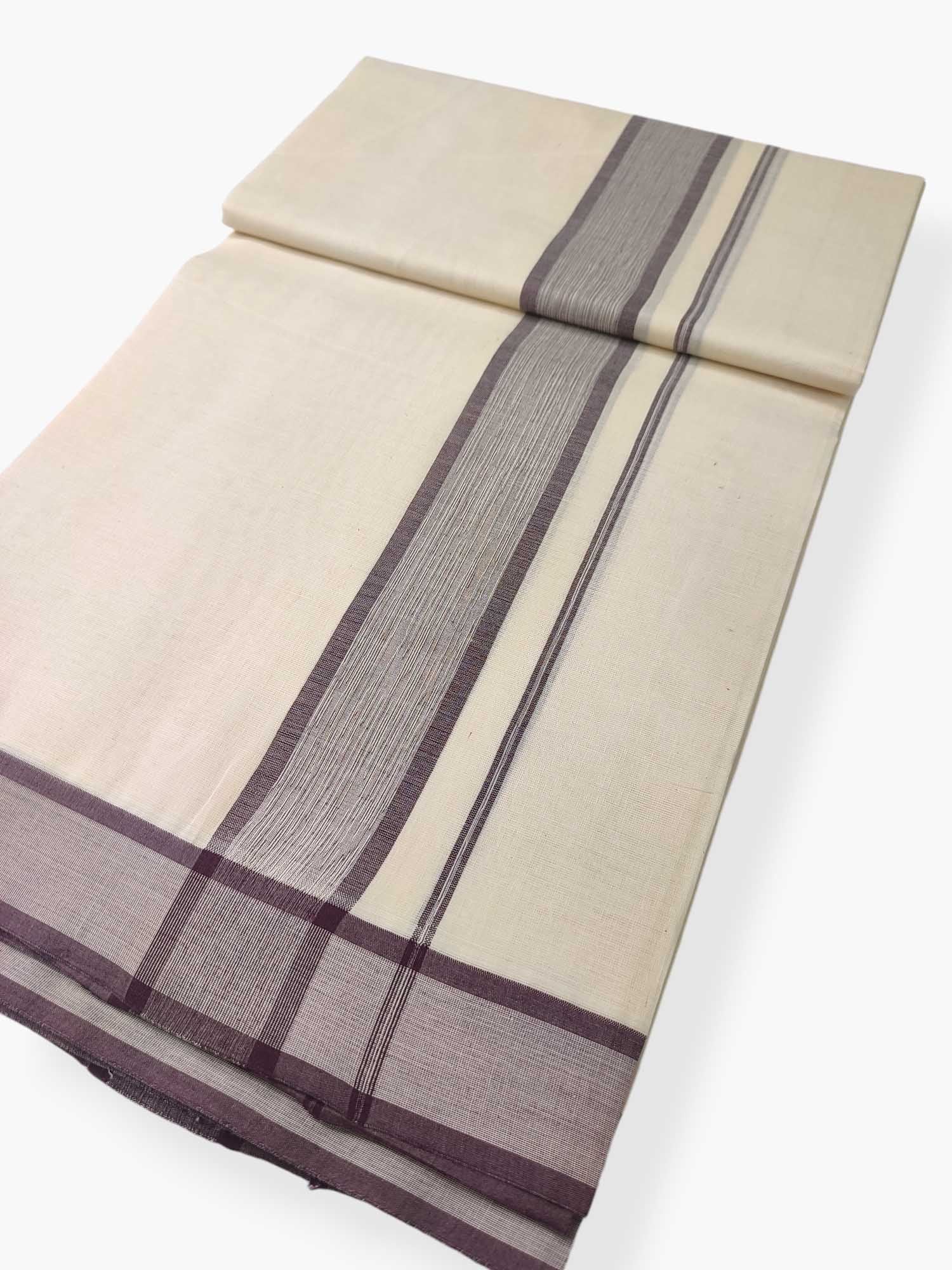 Pure Cotton Kerala Double Dhoti/Mundu