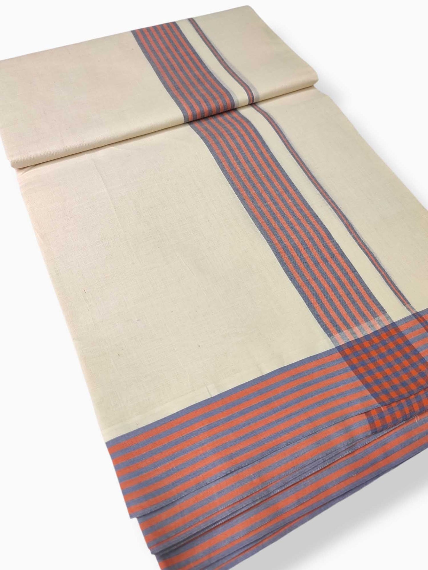 Pure Cotton Kerala Double Dhoti/Mundu